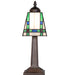 Meyda Lighting Lighting 10" High Prairie Wheat Mini Lamp