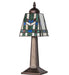Meyda Lighting Lighting 10" High Prairie Wheat Mini Lamp
