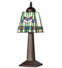 Meyda Lighting Lighting 10" High Prairie Wheat Mini Lamp