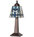 Meyda Lighting Lighting 10" High Prairie Wheat Mission Mini Lamp