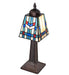 Meyda Lighting Lighting 10" High Prairie Wheat Mission Mini Lamp
