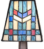 Meyda Lighting Lighting 10" High Prairie Wheat Mission Mini Lamp