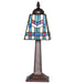 Meyda Lighting Lighting 10" High Prairie Wheat Mission Mini Lamp