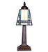 Meyda Lighting Lighting 10" High Prairie Wheat Mission Mini Lamp
