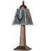 Meyda Lighting Lighting 10" High Valencia Mission Mini Lamp