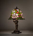 Meyda Lighting Lighting 12" High Begonia Cherub Accent Lamp