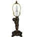 Meyda Lighting Lighting 12" High Begonia Cherub Accent Lamp