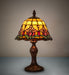 Meyda Lighting Lighting 13.5" High Colonial Tulip Accent Lamp