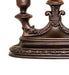 Meyda Lighting Lighting 13" High Amber Tiffany Pond Lily 3 LT Mantelabra Accent Lamp