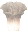 Meyda Lighting Lighting 13" High Gray Tiffany Pond Lily Twin Cherub Accent Lamp