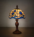 Meyda Lighting Lighting 13" High Roseborder Mini Lamp