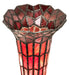 Meyda Lighting Lighting 13" High Stained Glass Pond Lily Twin Cherub Accent Lamp