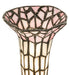 Meyda Lighting Lighting 13" High Stained Glass Pond Lily Twin Cherub Accent Lamp