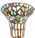 Meyda Lighting Lighting 13" High Stained Glass Pond Lily Twin Cherub Mini Lamp