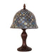 Meyda Lighting Lighting 13" High Tiffany Fishscale Mini Lamp
