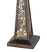 Meyda Lighting Lighting 13" Square Lotus Leaf Table Lamp