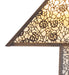 Meyda Lighting Lighting 13" Square Lotus Leaf Table Lamp