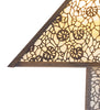 Meyda Lighting Lighting 13" Square Lotus Leaf Table Lamp