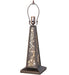 Meyda Lighting Lighting 13" Square Lotus Leaf Table Lamp