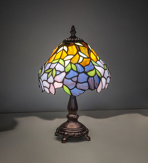 Meyda Lighting Lighting 14" High Duffner & Kimberly Laburnum Mini Lamp