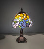 Meyda Lighting Lighting 14" High Duffner & Kimberly Laburnum Mini Lamp