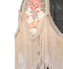 Meyda Lighting Lighting 14" High Fabric & Fringe Roses Accent Lamp