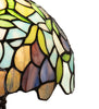 Meyda Lighting Lighting 14" High Tiffany Wisteria Mini Lamp