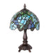 Meyda Lighting Lighting 14" High Tiffany Wisteria Mini Lamp