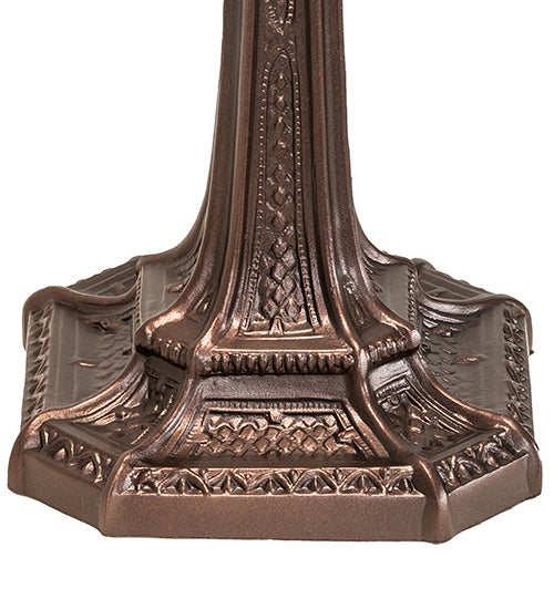 Meyda Lighting Lighting 15.5" High Gothic Mission Banker's Lamp