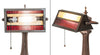 Meyda Lighting Lighting 15.5" High Gothic Mission Banker's Lamp