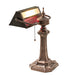 Meyda Lighting Lighting 15.5" High Gothic Mission Banker's Lamp