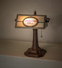 Meyda Lighting Lighting 15.5" High Personalized Laughter Hall Banker's Lamp