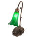 Meyda Lighting Lighting 15" High Green Tiffany Pond Lily Accent Lamp