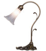 Meyda Lighting Lighting 15" High Grey Pond Lily Accent Lamp