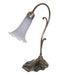 Meyda Lighting Lighting 15" High Grey Pond Lily Accent Lamp