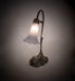 Meyda Lighting Lighting 15" High Grey Pond Lily Accent Lamp
