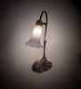 Meyda Lighting Lighting 15" High Grey Pond Lily Accent Lamp