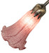 Meyda Lighting Lighting 15" High Lavender Tiffany Pond Lily Accent Lamp