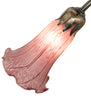 Meyda Lighting Lighting 15" High Lavender Tiffany Pond Lily Accent Lamp