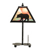 Meyda Lighting Lighting 15" High Lone Bear Accent Lamp
