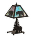 Meyda Lighting Lighting 15" High Lone Bear Accent Lamp