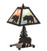 Meyda Lighting Lighting 15" High Lone Bear Accent Lamp