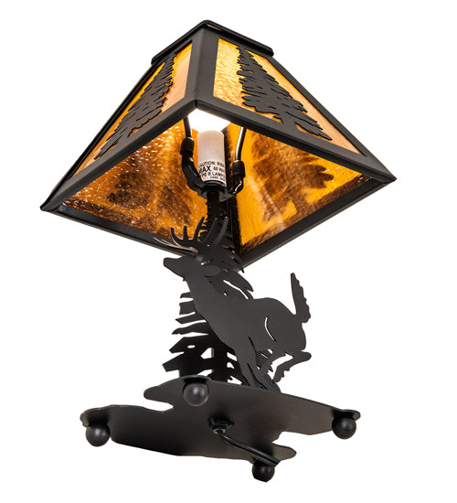 Meyda Lighting Lighting 15" High Lone Deer Accent Lamp