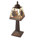 Meyda Lighting Lighting 15" High Pinecone Mission Mini Lamp