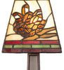 Meyda Lighting Lighting 15" High Pinecone Mission Mini Lamp