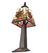 Meyda Lighting Lighting 15" High Pinecone Mission Mini Lamp