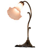 Meyda Lighting Lighting 15" High Pink Tiffany Pond Lily Accent Lamp