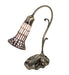 Meyda Lighting Lighting 15" High Stained Glass Pond Lily Accent Lamp