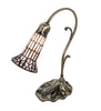Meyda Lighting Lighting 15" High Stained Glass Pond Lily Accent Lamp