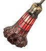 Meyda Lighting Lighting 15" High Stained Glass Pond Lily Accent Lamp